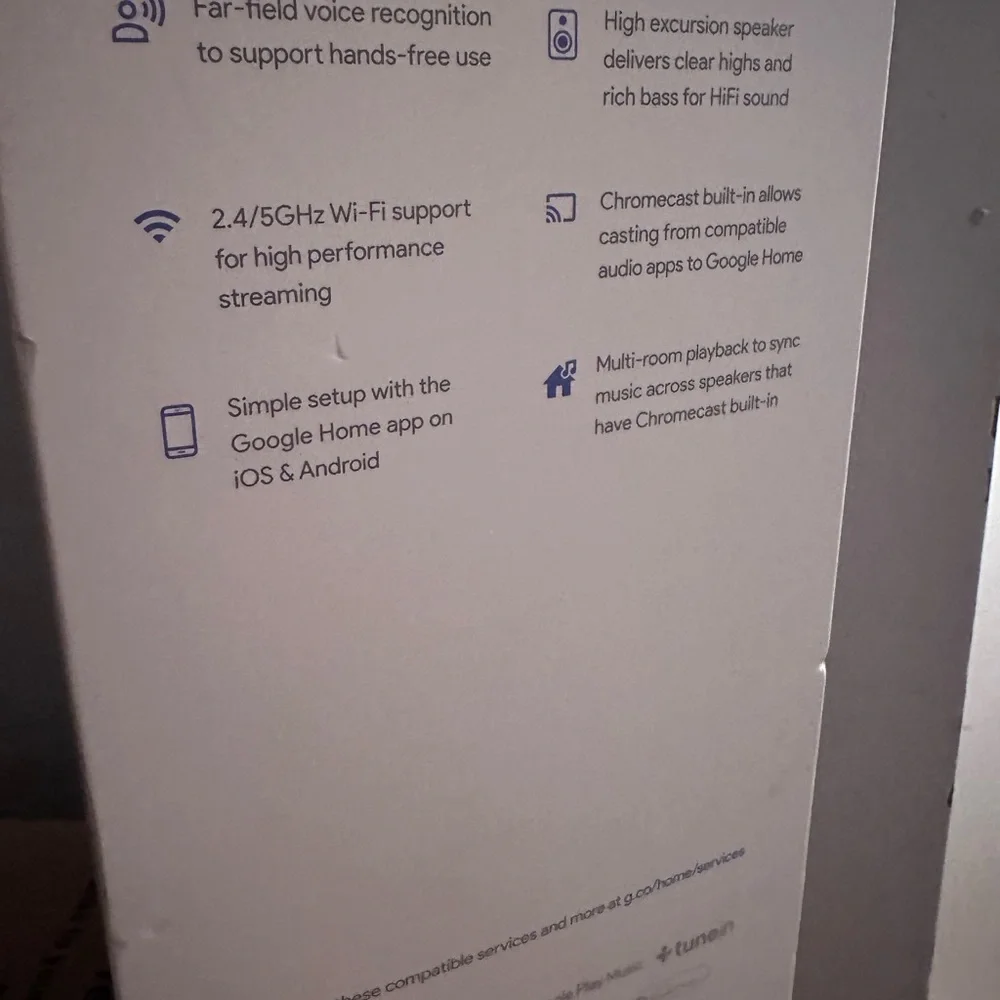 Google Home brand new in the box